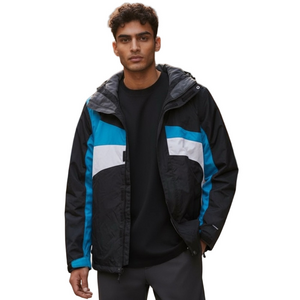 Nike ACG ski jacket storm fit black retro pockets hooded zip XL Y2K techwear